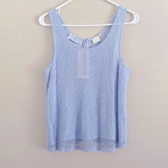 Saks Fifth Avenue Tops - NWT Saks 5th avenue beaded top